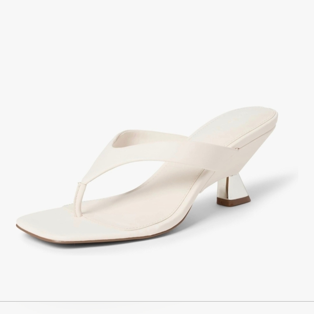 The Drop Women's Dakota Thong Scupted Heel Sandal #916, 919, - Picture 12 of 13